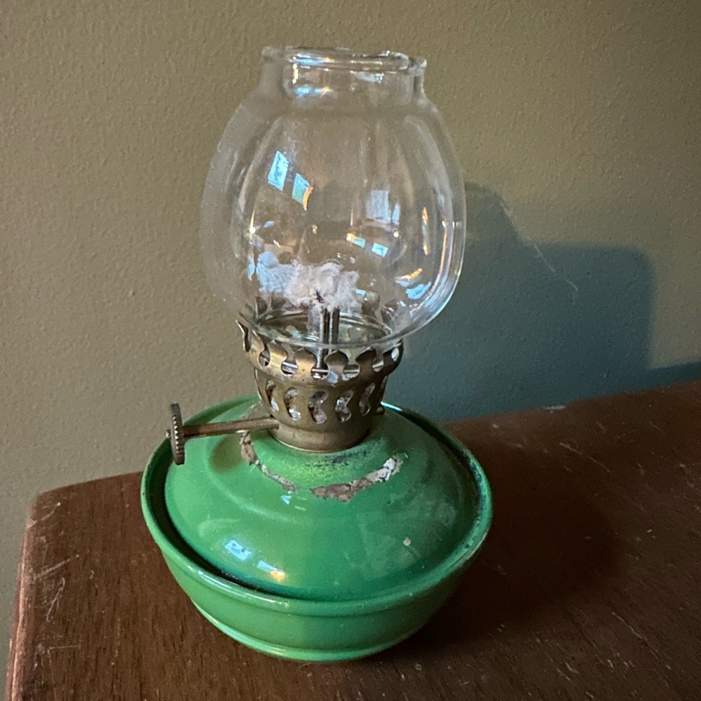 The coolest weeble wobble WWll nursery lantern